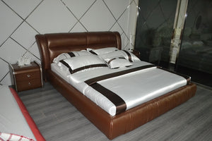 Muebles Para Casa Para Casa Soft Bed Bedroom Furniture Top Fashion Time-limited King No Genuine Leather 2019 Modern Room Beds