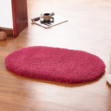 40*60CM Anti-Skid Fluffy Shaggy Area Rug Home Room Carpet Floor Mats Bedroom Bathroom Floor Door Mat shag rugs25