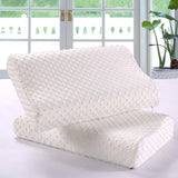 Bamboo Fiber Slow Rebound Memory Pillow Sleeping Neck Pillow Sponge Space Memory Cotton Pillow 30*50 Bamboo Leaf Pillowcase