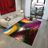 Chpermore Animal fur peacock feather Large Carpets feather decoration Tatami Mats Bedroom Home Lving Room Rug Floor Rugs