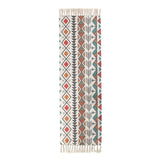 SKTEZO Cotton and Linen Tassel Woven Carpet Floor Mat Door Bedroom Tapestry Decorative Blanket Tea Living Room Carpet area rug