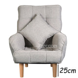 008YZH Modern Small Cotton-Flax Lazy Sofa Bedroom Balcony Mini-Sofa Simple Single Sofa Chair Living Room Study Relaxing Sofa