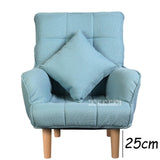008YZH Modern Small Cotton-Flax Lazy Sofa Bedroom Balcony Mini-Sofa Simple Single Sofa Chair Living Room Study Relaxing Sofa
