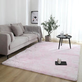 Velvet  Soft Fluffy Large Carpets Non-slip  Rug Dining Room Home   Living Bedroom Floor Mat 80*120CM  Warm Home Decoration