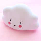 Cloud Shape Button Battery Night Light Children Light Baby Nursery Lamp Bedroom Sleep For Children Girl Toy Christmas Gift