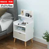 are contracted and contemporary bedside table shelf Nordic small bedroom receive store content simple and economical