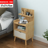 are contracted and contemporary bedside table shelf Nordic small bedroom receive store content simple and economical