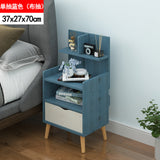 are contracted and contemporary bedside table shelf Nordic small bedroom receive store content simple and economical