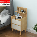 are contracted and contemporary bedside table shelf Nordic small bedroom receive store content simple and economical