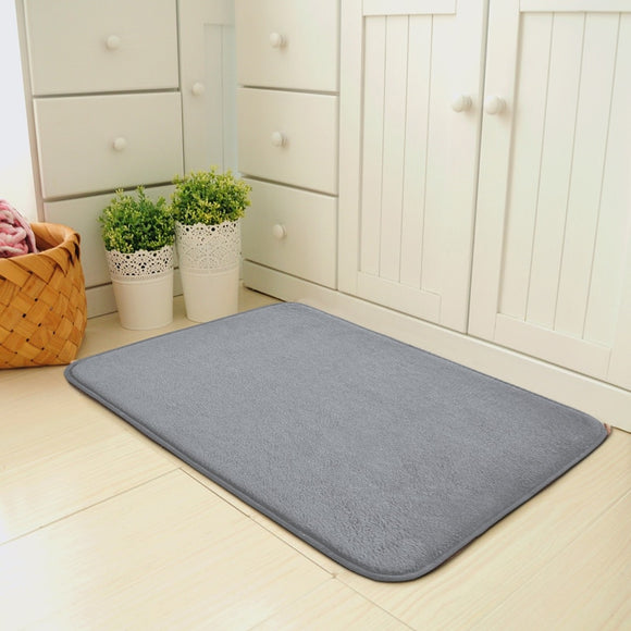 Link for XXX Living room/bedroom Area Rugs Gray Memory Foam Kitchen Absorbent Antiskid Mat Coral Velvet Home Entrance Carpets