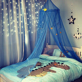 Children's Dome Mosquito Net Pink Bed Yarn European Hanging Princess Style Decorative Drapes