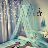 Children's Dome Mosquito Net Pink Bed Yarn European Hanging Princess Style Decorative Drapes
