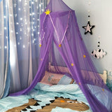 Children's Dome Mosquito Net Pink Bed Yarn European Hanging Princess Style Decorative Drapes