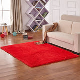 Living Room/Bedroom cotton Rug 40x60cm Ultra Soft Modern Area Rectangle Rugs Shaggy Nursery Rug Home Room Plush Carpet Decor