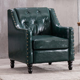 European Single Sofa American Living Room Small Apartment Combination Cafe Double Western Dining Table and Chairs Retro Bar Sofa