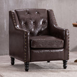 European Single Sofa American Living Room Small Apartment Combination Cafe Double Western Dining Table and Chairs Retro Bar Sofa