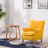 European Single Sofa American Living Room Small Apartment Combination Cafe Double Western Dining Table and Chairs Retro Bar Sofa