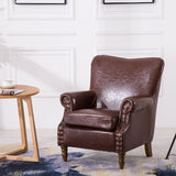 European Single Sofa American Living Room Small Apartment Combination Cafe Double Western Dining Table and Chairs Retro Bar Sofa