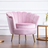 Sofa Chair Single Light Luxury Net Red Nordic Small Living Room Bedroom Household Tiger Chair Leisure Petal Chair