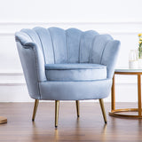 Sofa Chair Single Light Luxury Net Red Nordic Small Living Room Bedroom Household Tiger Chair Leisure Petal Chair
