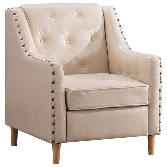 European Single Sofa American Living Room Small Apartment Combination Cafe Double Western Dining Table and Chairs Retro Bar Sofa