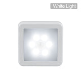 New Night Light Smart Motion Sensor LED Night Lamp Battery Operated WC Bedside Lamp For Room Hallway Pathway Toilet A