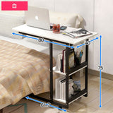 Lazy bedside laptop table bedroom home bed table simple desk student simple mobile small table