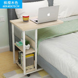 Lazy bedside laptop table bedroom home bed table simple desk student simple mobile small table