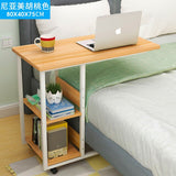 Lazy bedside laptop table bedroom home bed table simple desk student simple mobile small table