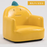 Modern Simplicity Single Seat Cartoon Cloth/PU Sofa Solid Wood Frame Corner Chair House Furniture Pink Couch Sofa Bed