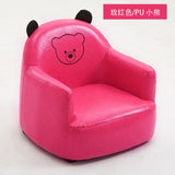 Modern Simplicity Single Seat Cartoon Cloth/PU Sofa Solid Wood Frame Corner Chair House Furniture Pink Couch Sofa Bed