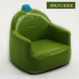 Modern Simplicity Single Seat Cartoon Cloth/PU Sofa Solid Wood Frame Corner Chair House Furniture Pink Couch Sofa Bed