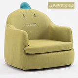 Modern Simplicity Single Seat Cartoon Cloth/PU Sofa Solid Wood Frame Corner Chair House Furniture Pink Couch Sofa Bed