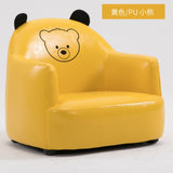 Modern Simplicity Single Seat Cartoon Cloth/PU Sofa Solid Wood Frame Corner Chair House Furniture Pink Couch Sofa Bed