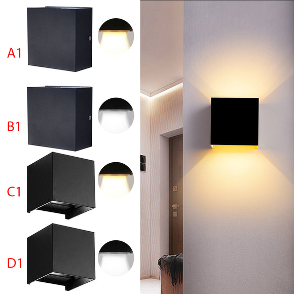 Wall Light Outdoor Waterproof IP65 Radar Motion Sensor Porch Wall Lamp led staircase corridor aisle lights