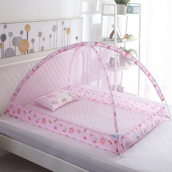 Bottomless Children's Mosquito Net Bed Net Baby Dome Free Installation Baby Music Mosquito Nets Bedding Crib