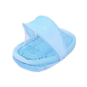 Golden Fleece Breathable Children's Folding Net Baby Crib Bracket Mosquito Net Bed Lining Cotton Thickness Sleeping Cradle