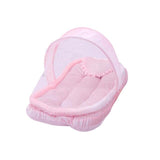 Golden Fleece Breathable Children's Folding Net Baby Crib Bracket Mosquito Net Bed Lining Cotton Thickness Sleeping Cradle