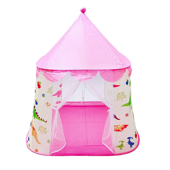 Portable Children'S Tent Toy Ball Pool Princess Girl'S Castle Play House Folding Baby Beach Tent