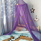 Children's Dome Mosquito Net Pink Bed Net European Style Hanging Bed Curtain Decorative Drape With Dense Mesh