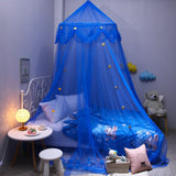 Children's Dome Mosquito Net Pink Bed Baby Crib Net European Style Hanging Bed Curtain Decorative Drape