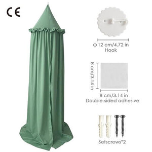 Children's tent Mosquito Net Bed Canopy Cotton Mosquito Net Curtain For baby decoration room photography prop