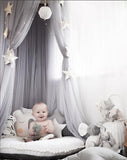The New Children's Crown Champion Baby Bed Curtain Nets Three Door Dream Nets Shoot Baby Bed Curtain