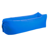 Portable Garden Sofas Ultralight Fast Inflatable Sofa Lazy bag Air Bag Outdoor Camping Air Sofa Beach Bed Air Nylon Banana Sofa