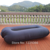 Inflatable Garden Furniture Sofa Bed Outdoor Folding Lazy Air Couch Portable Beach Lounge Outside Camping Sleeping Bags