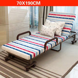 Simple Modern Folding Single Bed Office Living Room Balcony Lazy Noon Break Folding Bed Soft Cotton Fabirc Adjustable Sofa Bed