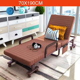 Simple Modern Folding Single Bed Office Living Room Balcony Lazy Noon Break Folding Bed Soft Cotton Fabirc Adjustable Sofa Bed