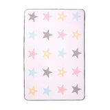 Korean Design Star Printed Carpet Anti-Slip Floor Rug Bath Mat Soft Baby Playing Carpets for Living Room Indoor Bedroom Rug
