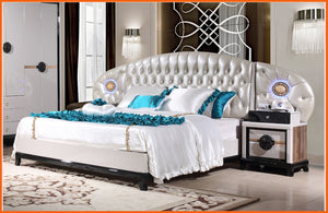 Muebles De Madera Quarto Bedroom Set Sale Y.g Furniture High Quality Discount King Size Bed, Night Stand, Wardrobe, Dresser ,