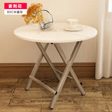 LK582 Multifunction Foldable Dinning Table Round/Square Computer Desk Portable Thicken Plank Restaurant Coffee Table Study Table